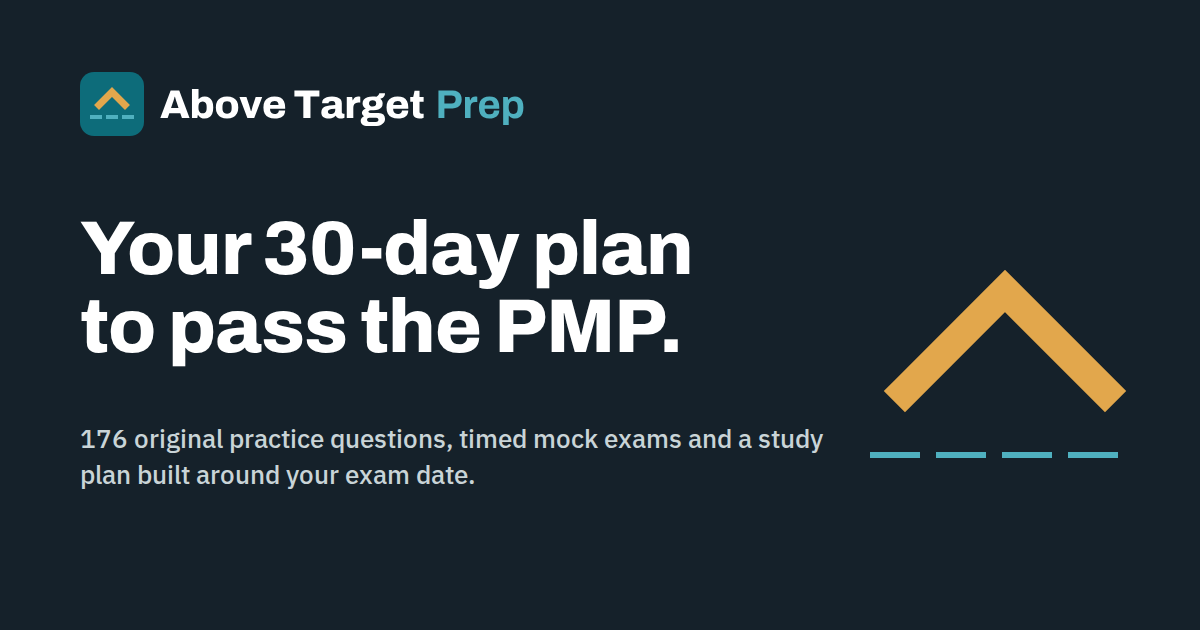 PMP formulas on the 2026 exam: Above Target Prep